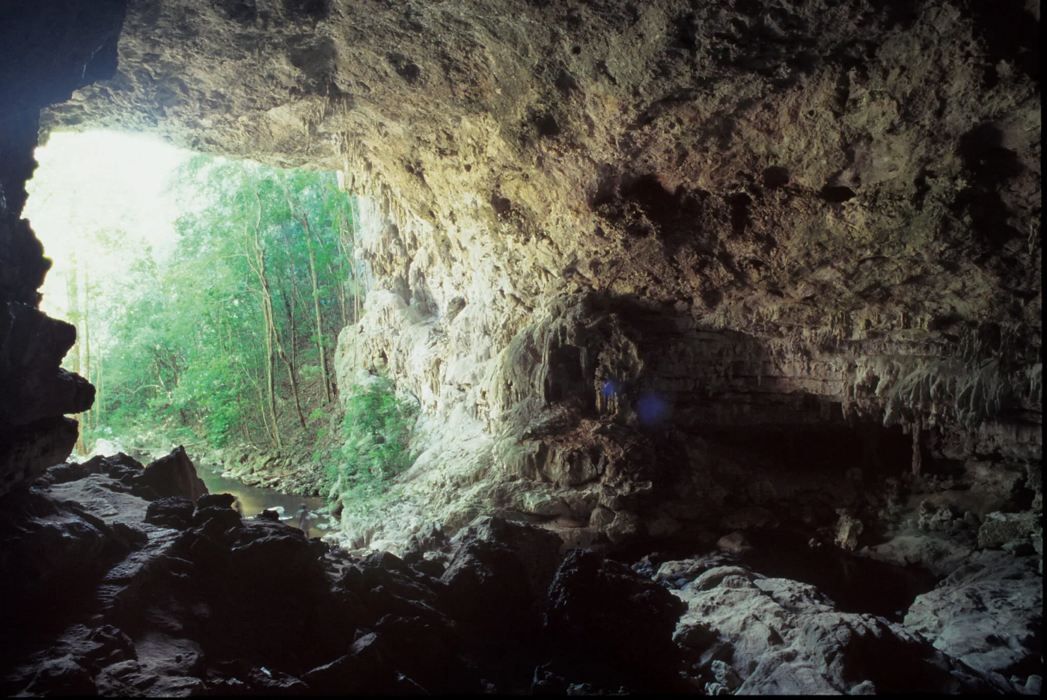 Rio Frio Cave entrance