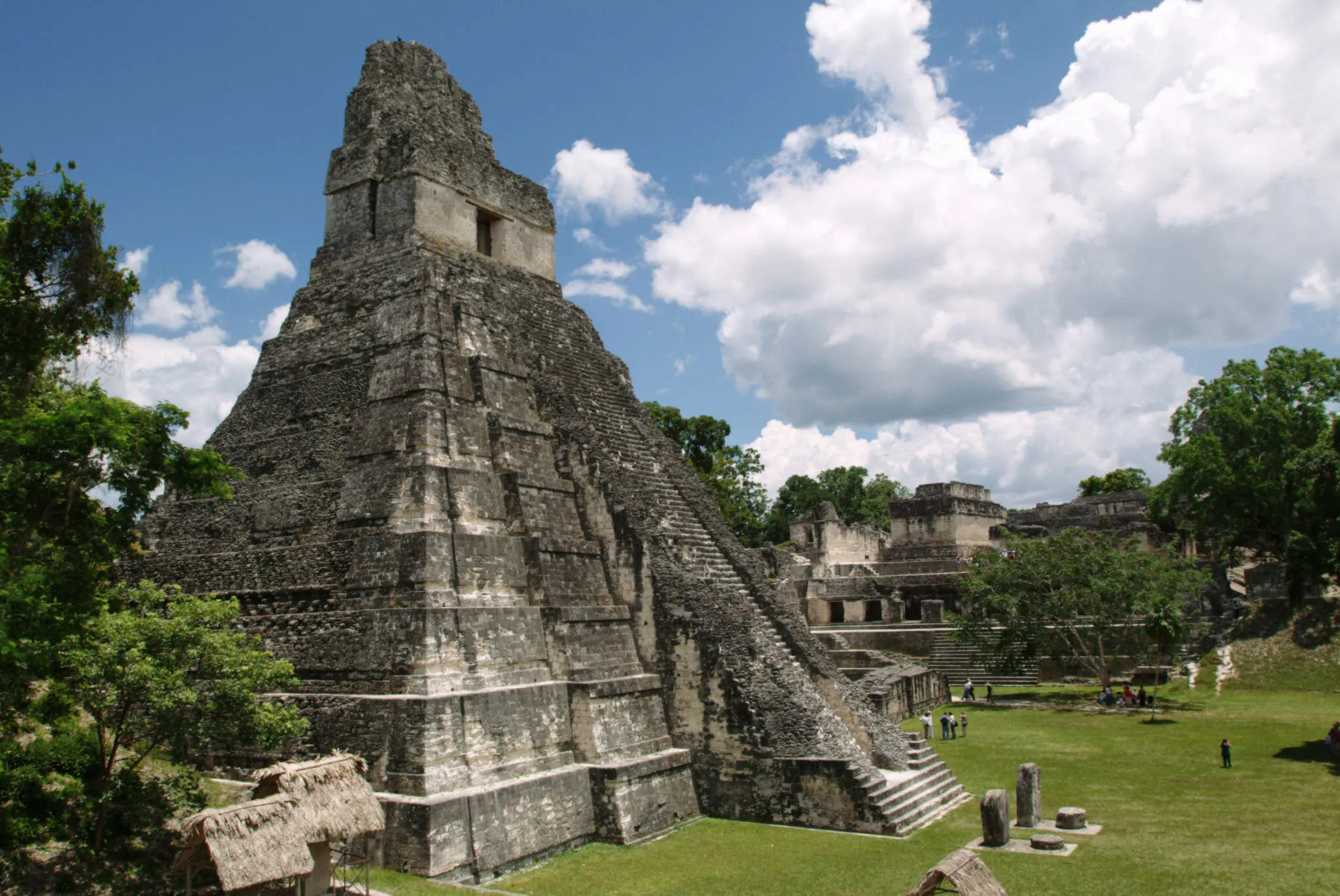 An ancient ruin from the Lago Peten Itza and Flores tour.