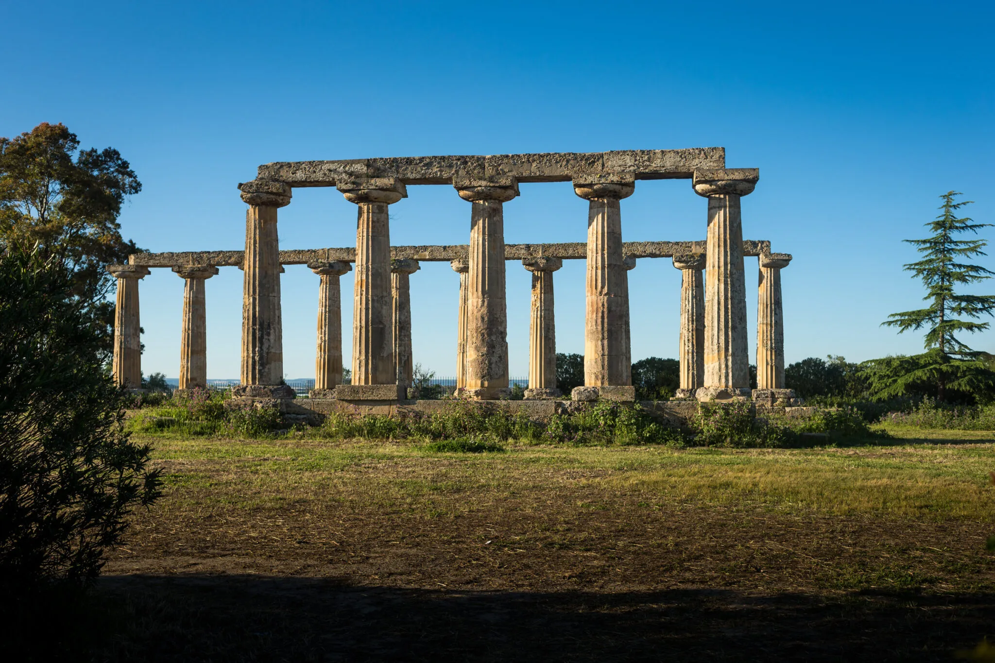 Temple ruins at Hera Temple