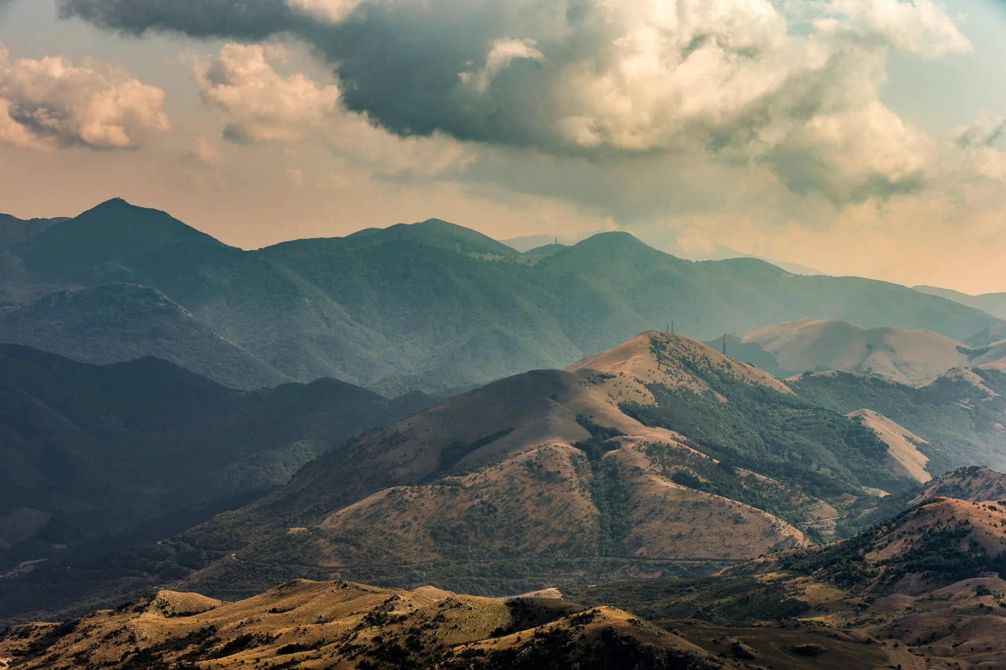 Mountain vistas at Pollino National Park