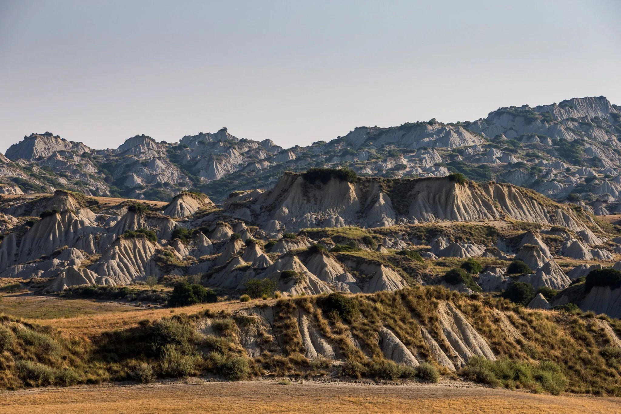 hill formations at Aliano