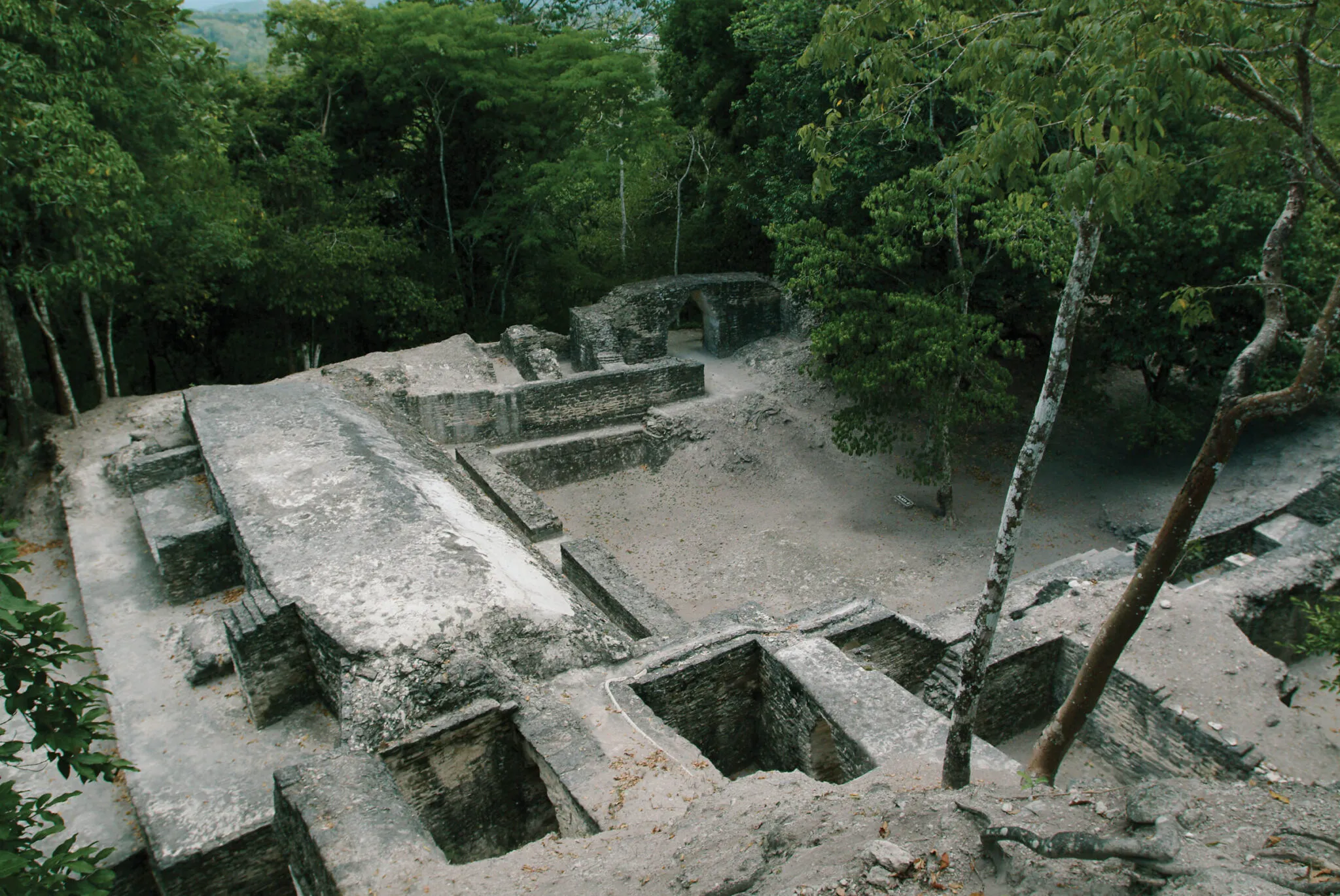 Cahal Pech from above